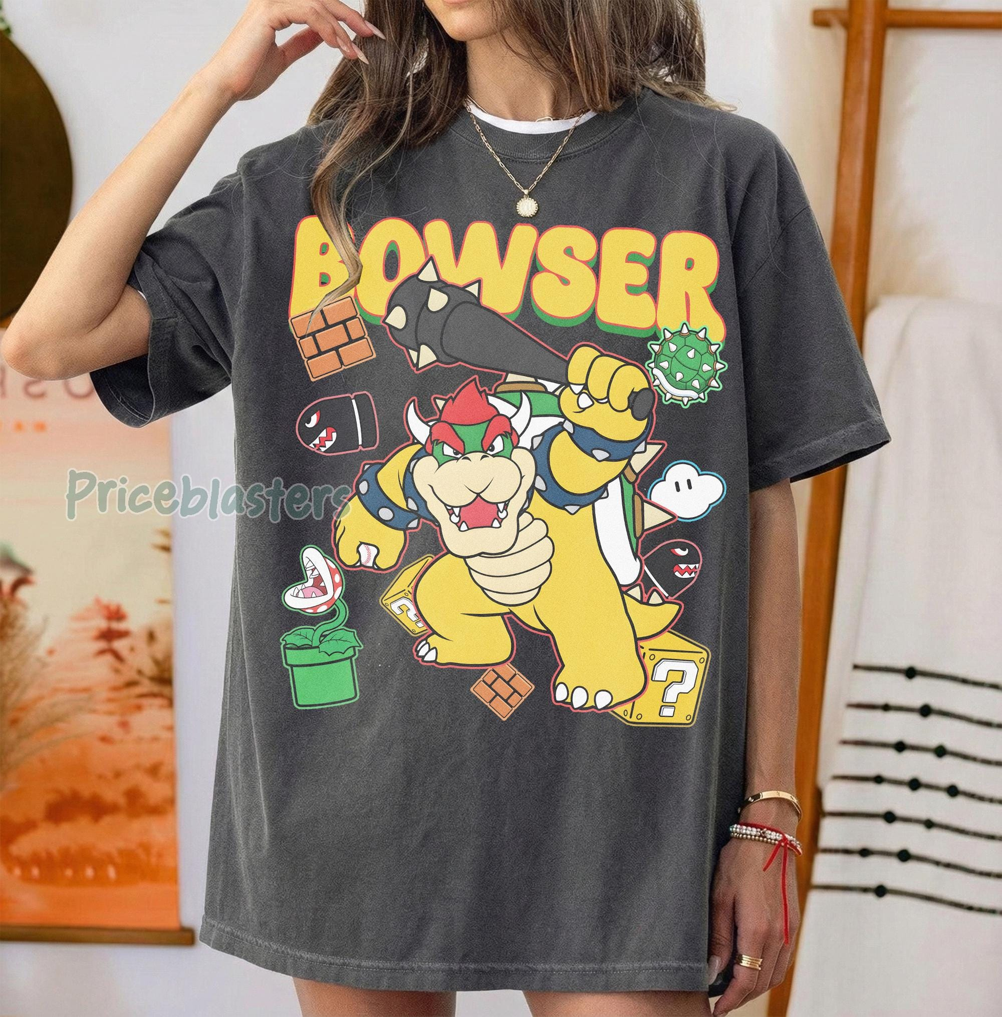 Street Fashion Videos - Anime Super Mario Tee Vintage 90s