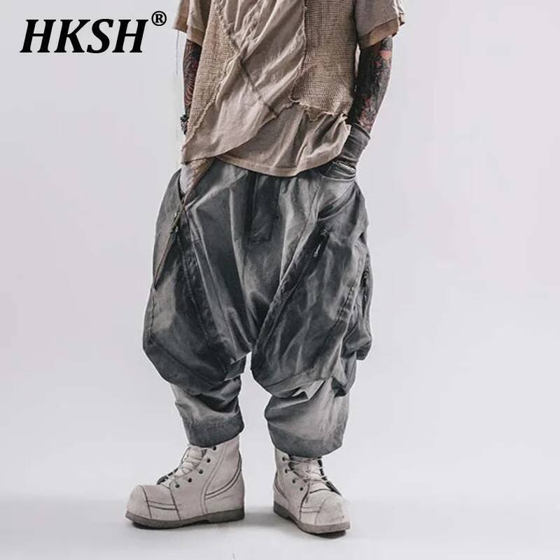 Techwear Pants Tactical - HKSH Spring Summer New Men Techwear
