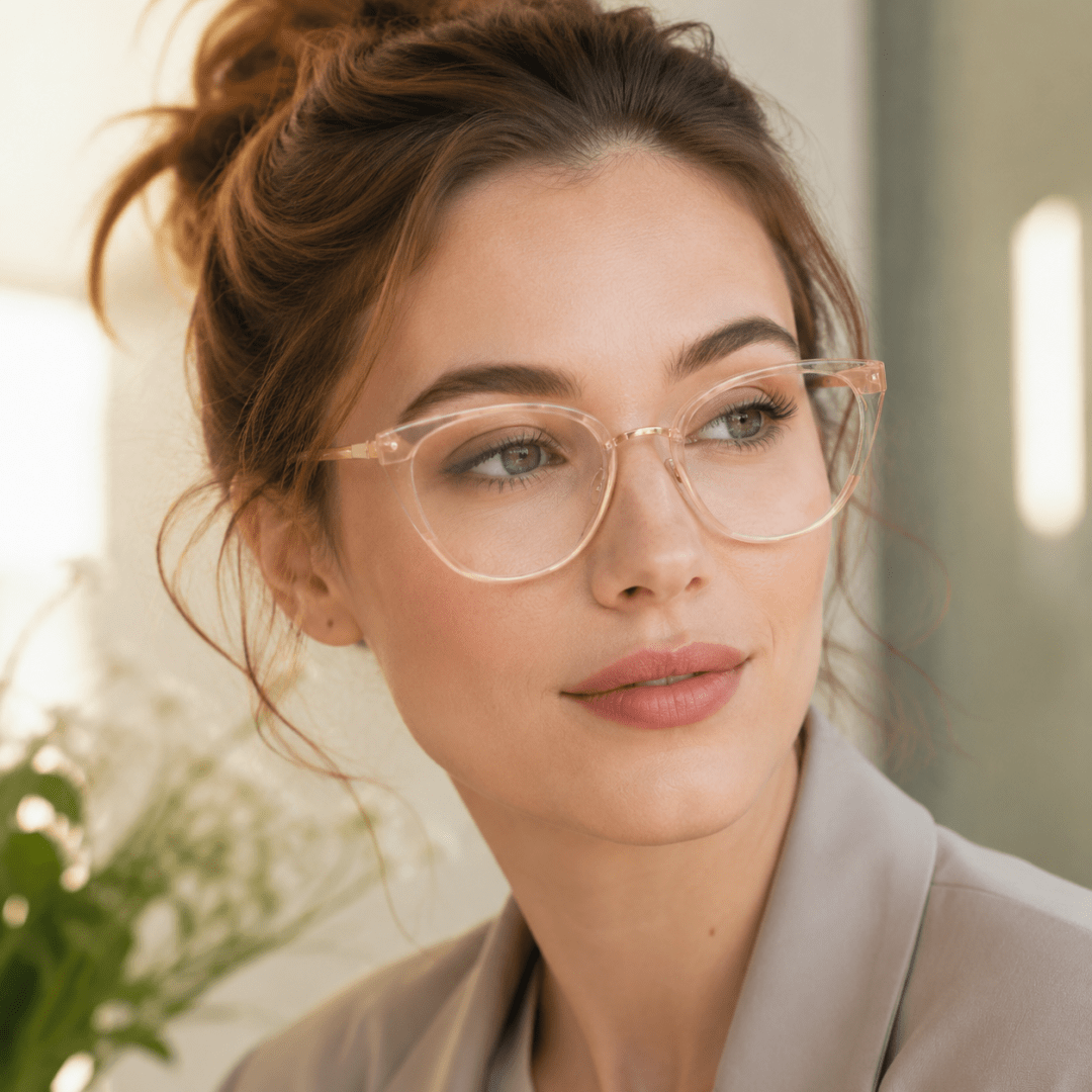 Street Fashion Photoshoot - Pair Of Women's Retro Cat-Eye Fashion