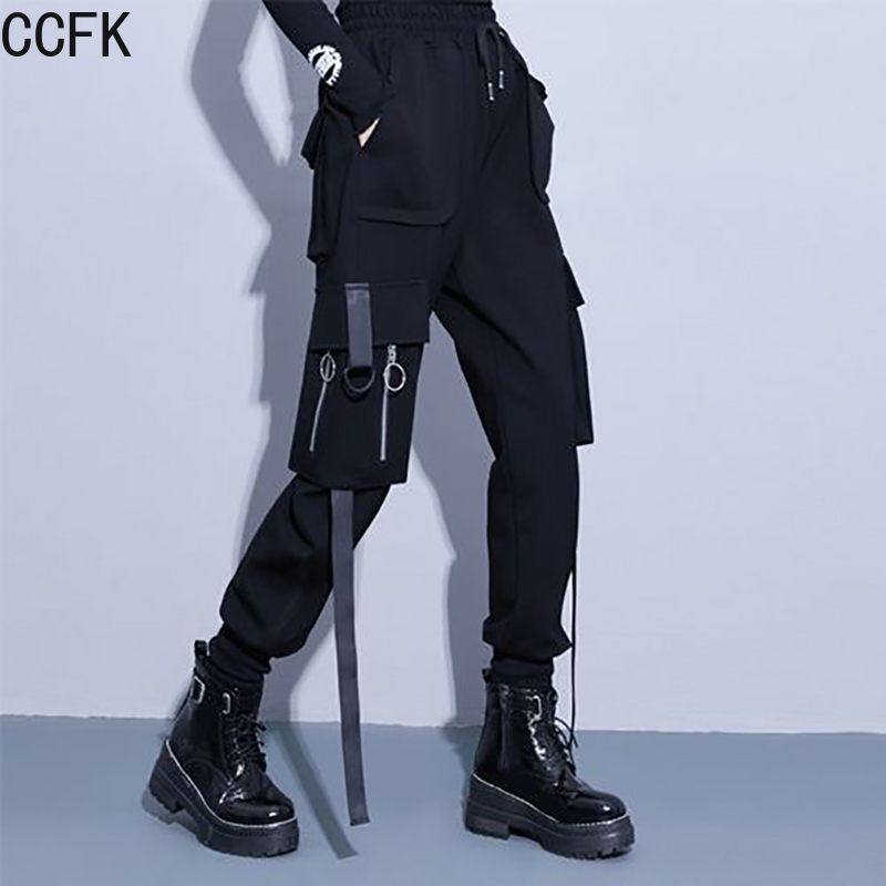 Techwear Pants Tactical - Cotton Techwear Trousers for Women Hip-hop
