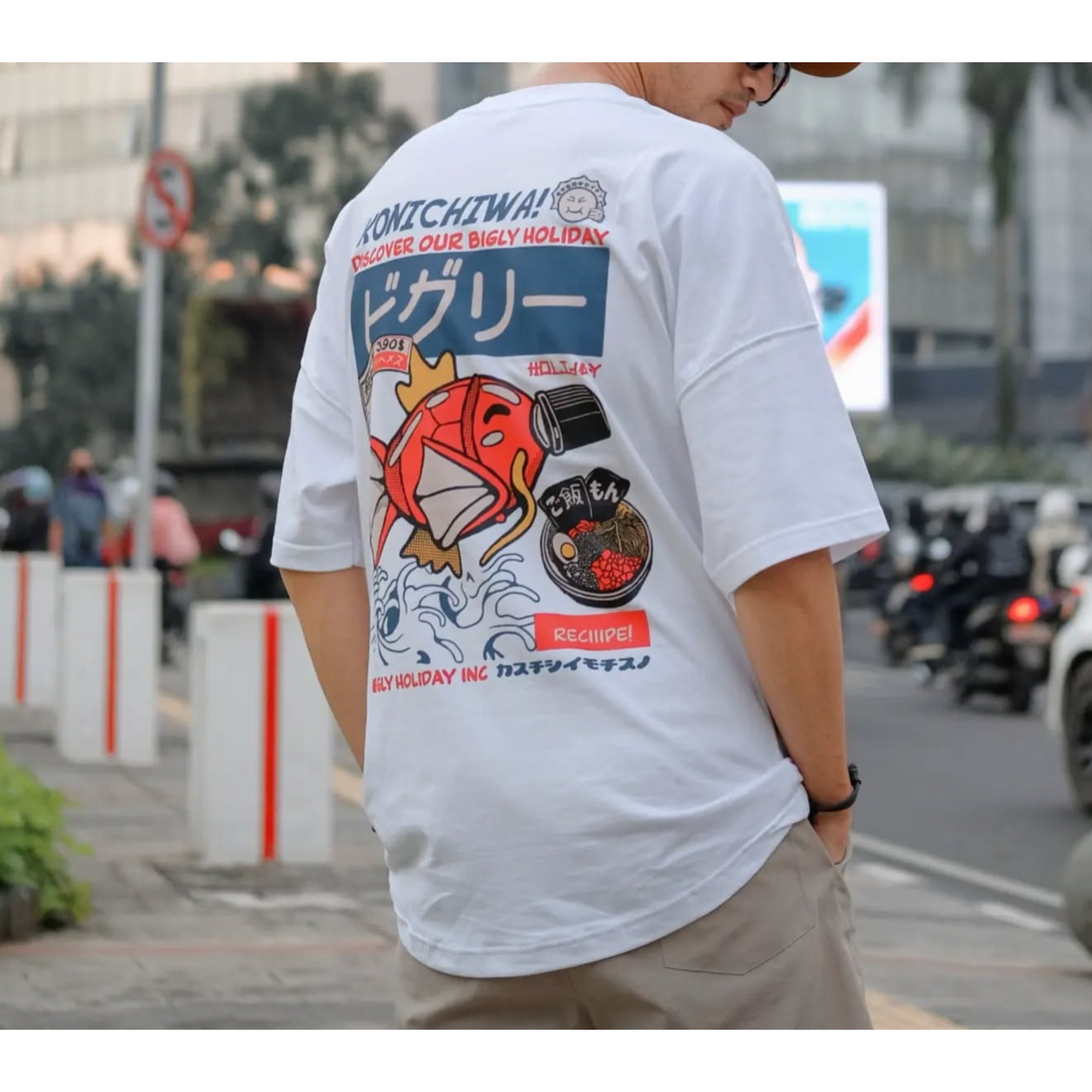 Street Fashion In Japanese - Hip Hop Street T-Shirt Harajuku Japanese