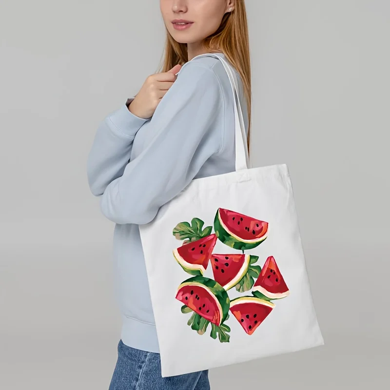 Fashionable Watermelon Printed - Tote Bag Canvas Print reseña y precio