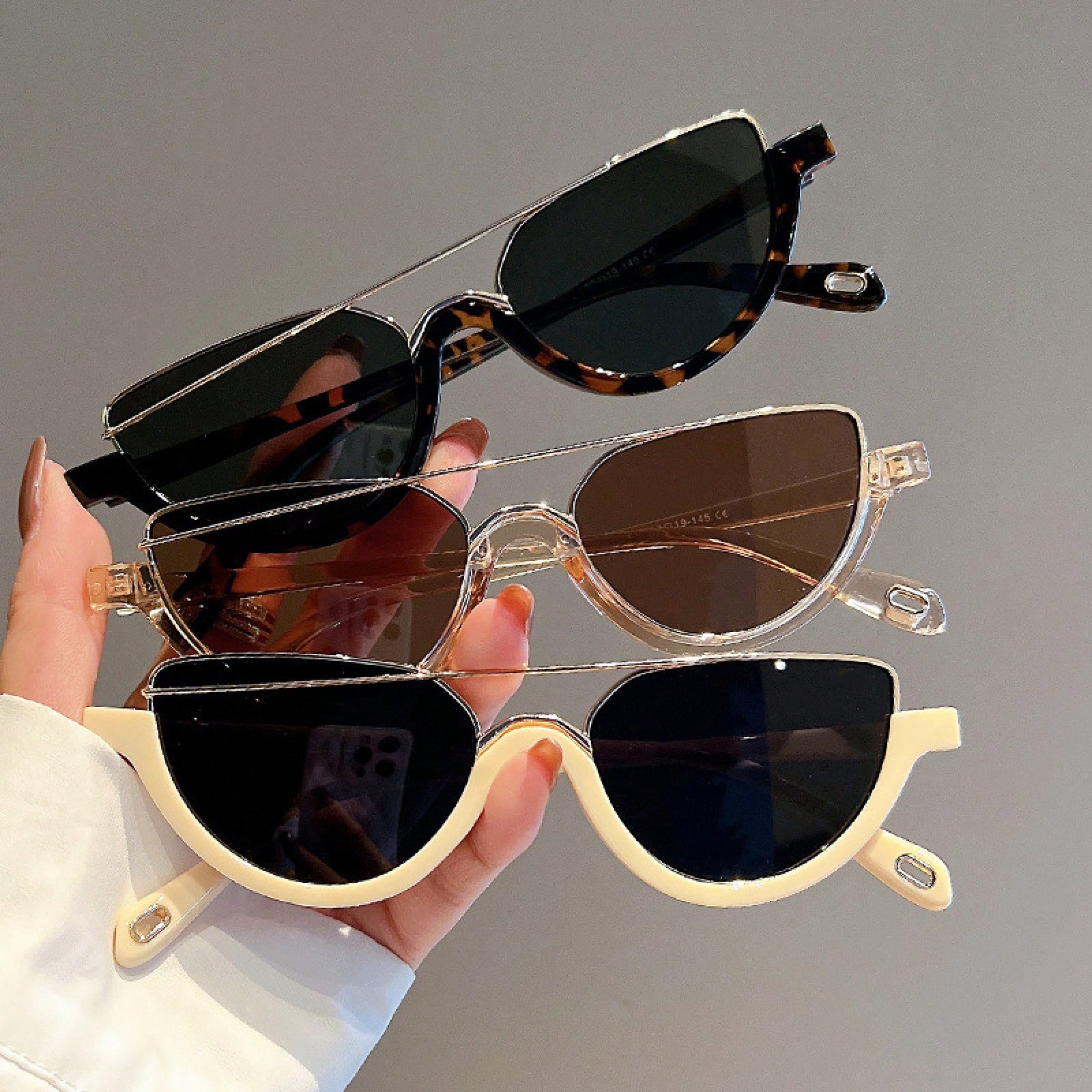 Women's Half-Fashion Glasses S - Street Fashion Photography reseña y precio