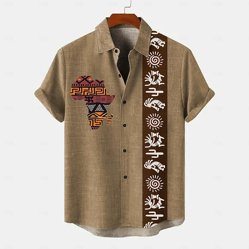 Linen Men's Shirt Short Sleeve - Parade Fashion Street reseña y precio