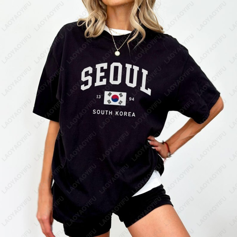 Seoul South Korean Flag Unisex - Street Fashion Seoul reseña y precio