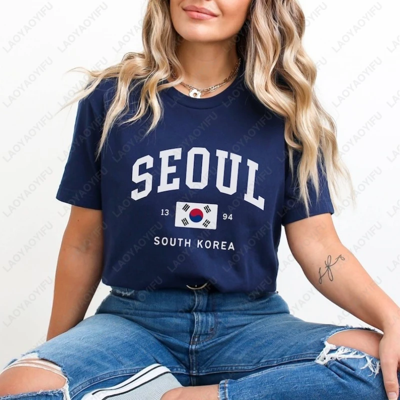 Seoul South Korean Flag Unisex - Street Fashion Seoul reseña y precio