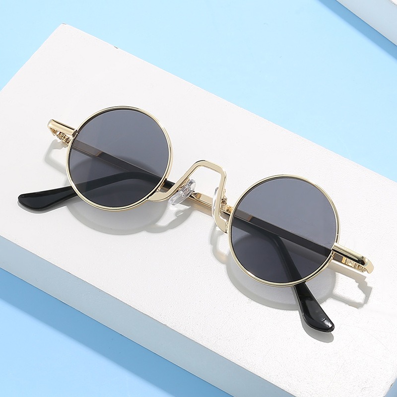 Sunglasses small frame round D - Street Fashion Douyin reseña y precio