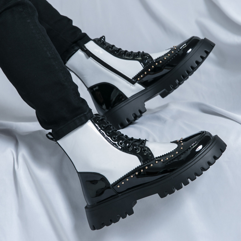 Fashion Rivet Men Ankle Boots  - Parade Fashion Street reseña y precio