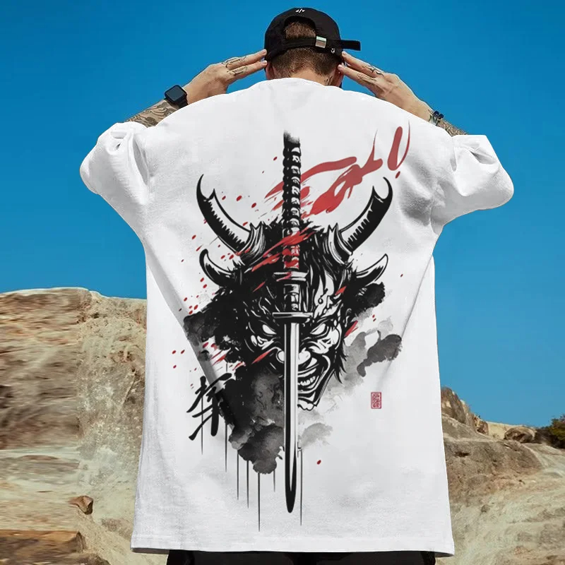Japanese Bushido 3D Men's T-Sh - Street Fashion In Japanese reseña y precio