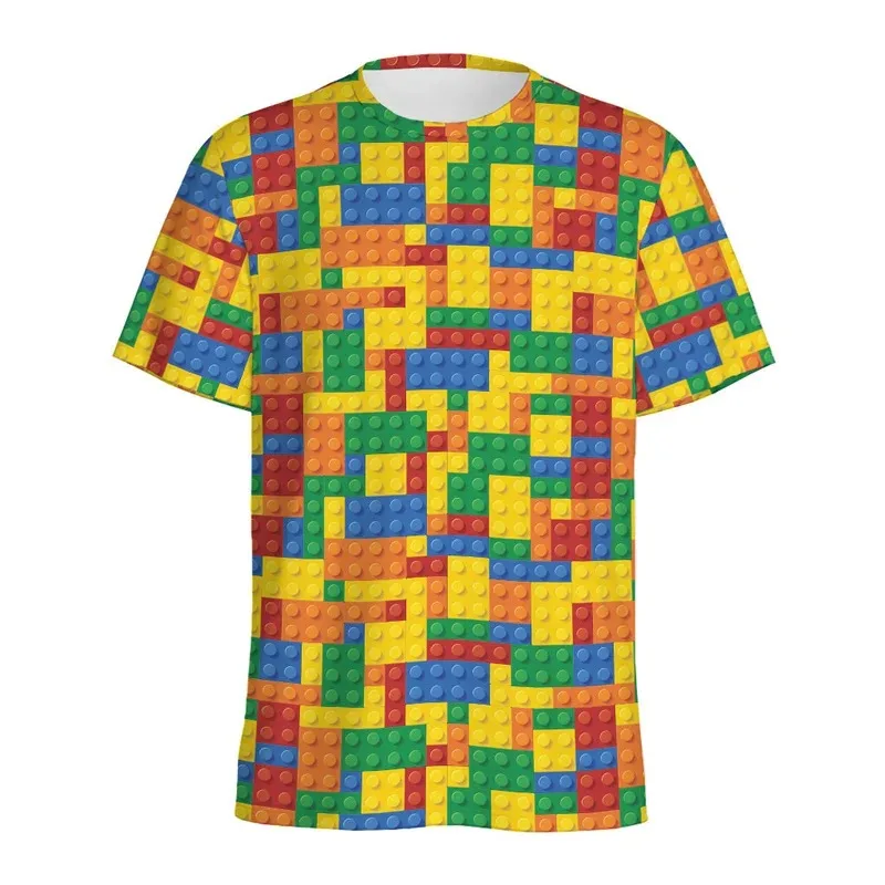 Retro Building Block 3D Printe - Street Fashion Videos reseña y precio