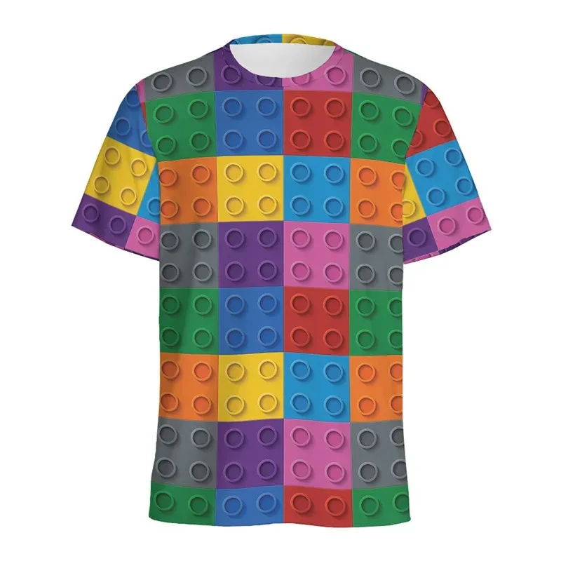 Retro Building Block 3D Printe - Street Fashion Videos reseña y precio