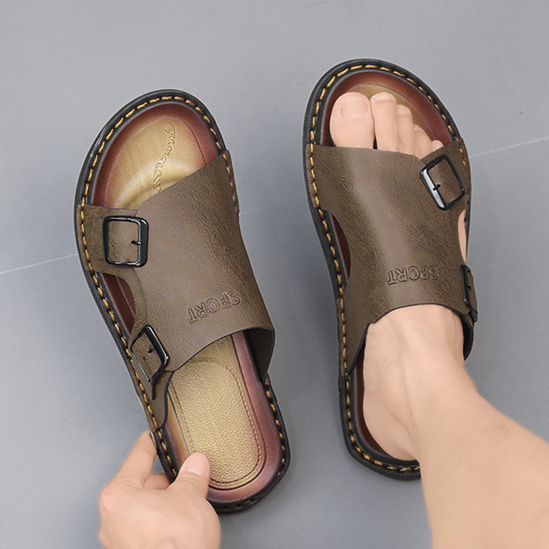 Large Sandals 2025 Summer New  - Street Fashion Luxury reseña y precio