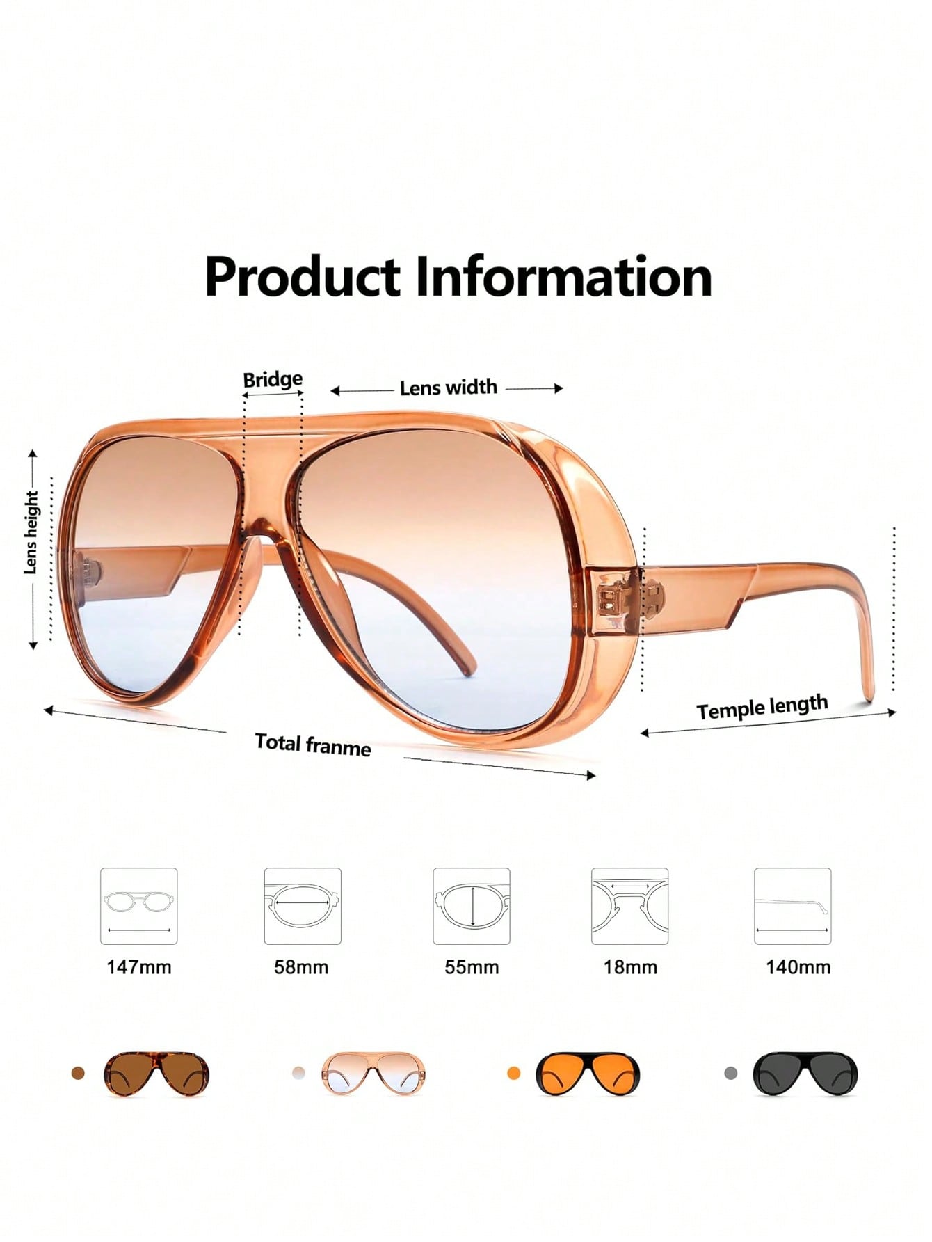 1PC Vintage Oversized Square F - Street Fashion Luxury reseña y precio