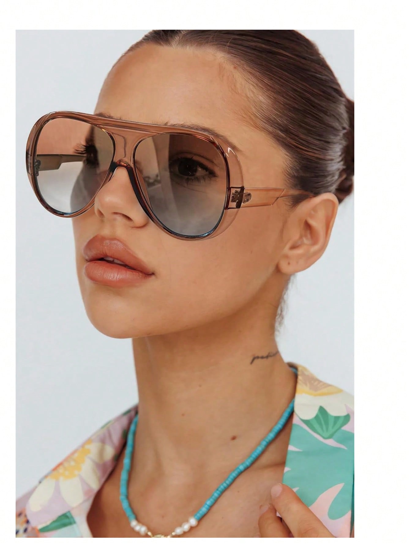 1PC Vintage Oversized Square F - Street Fashion Luxury reseña y precio