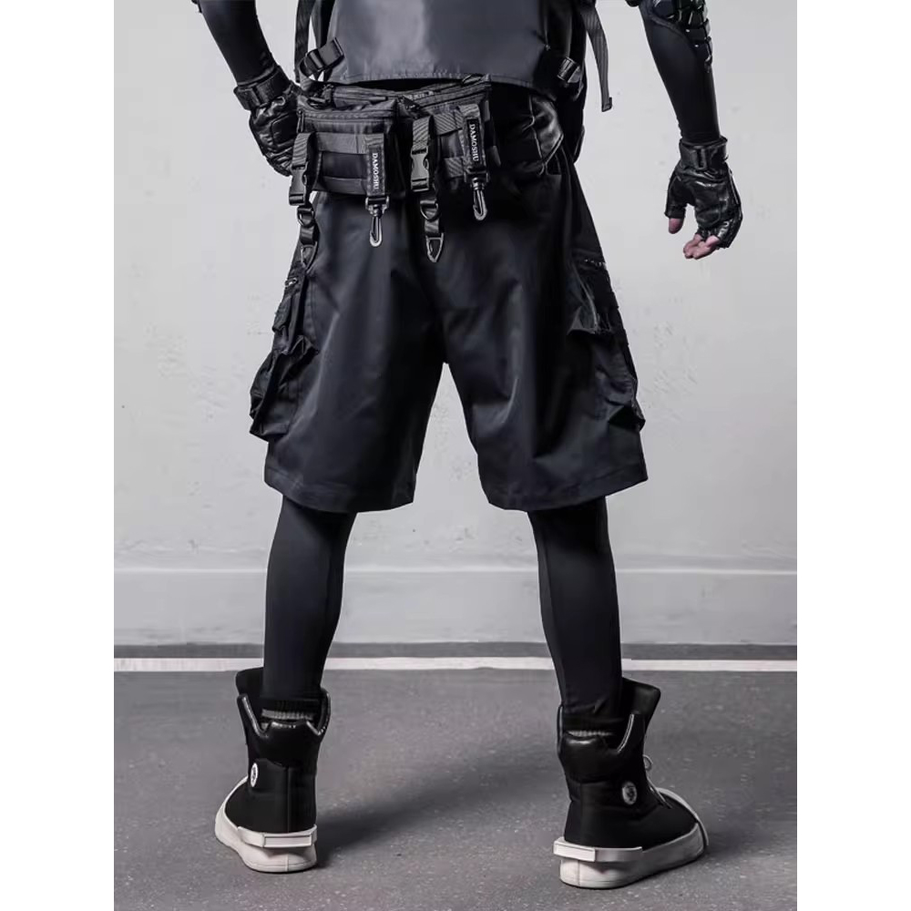 2025 Summer Tactical Shorts Me - Techwear Pants Tactical reseña y precio