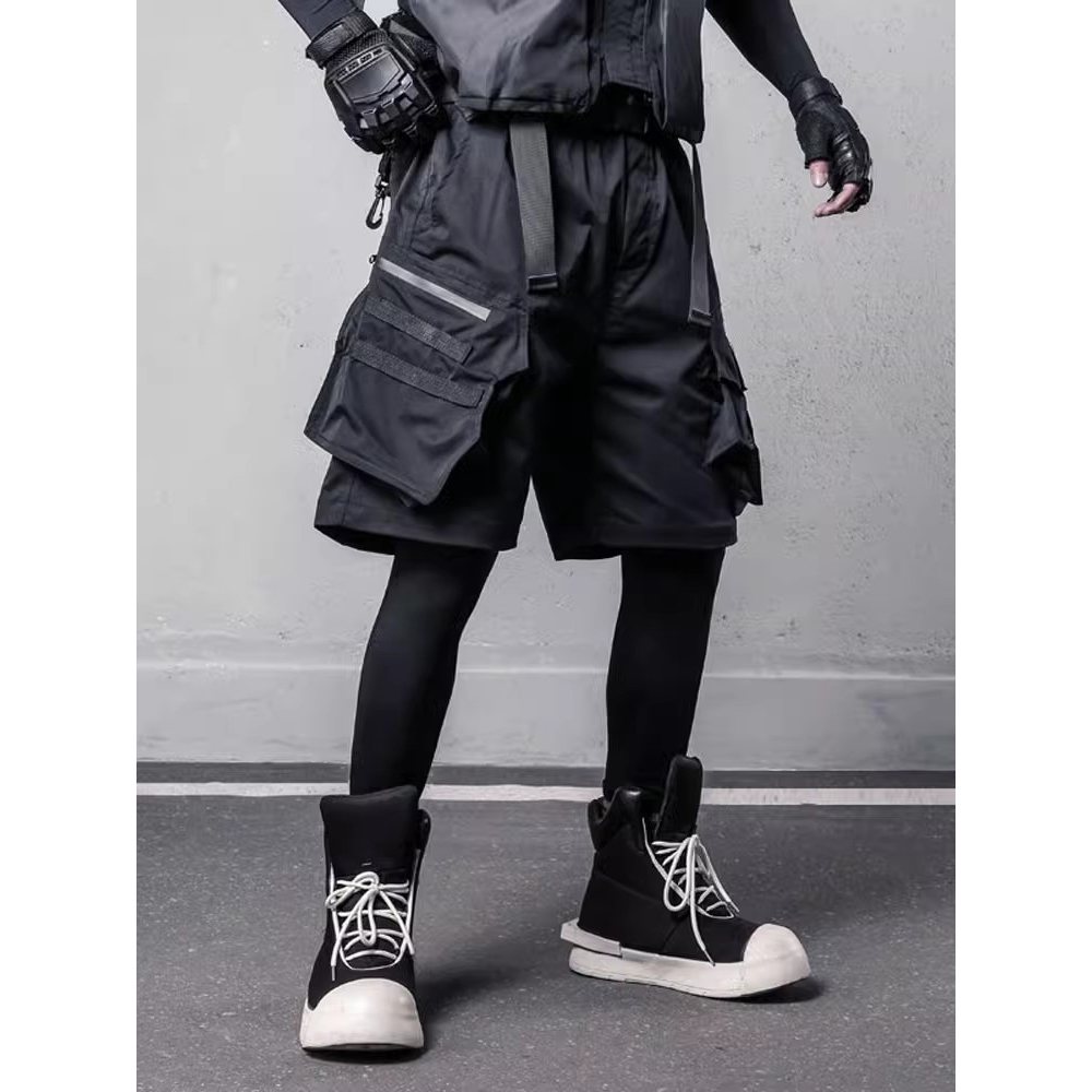 2025 Summer Tactical Shorts Me - Techwear Pants Tactical reseña y precio
