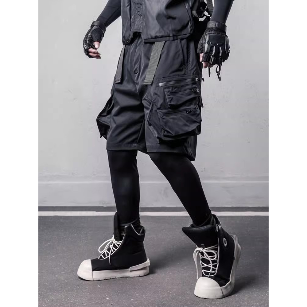 2025 Summer Tactical Shorts Me - Techwear Pants Tactical reseña y precio