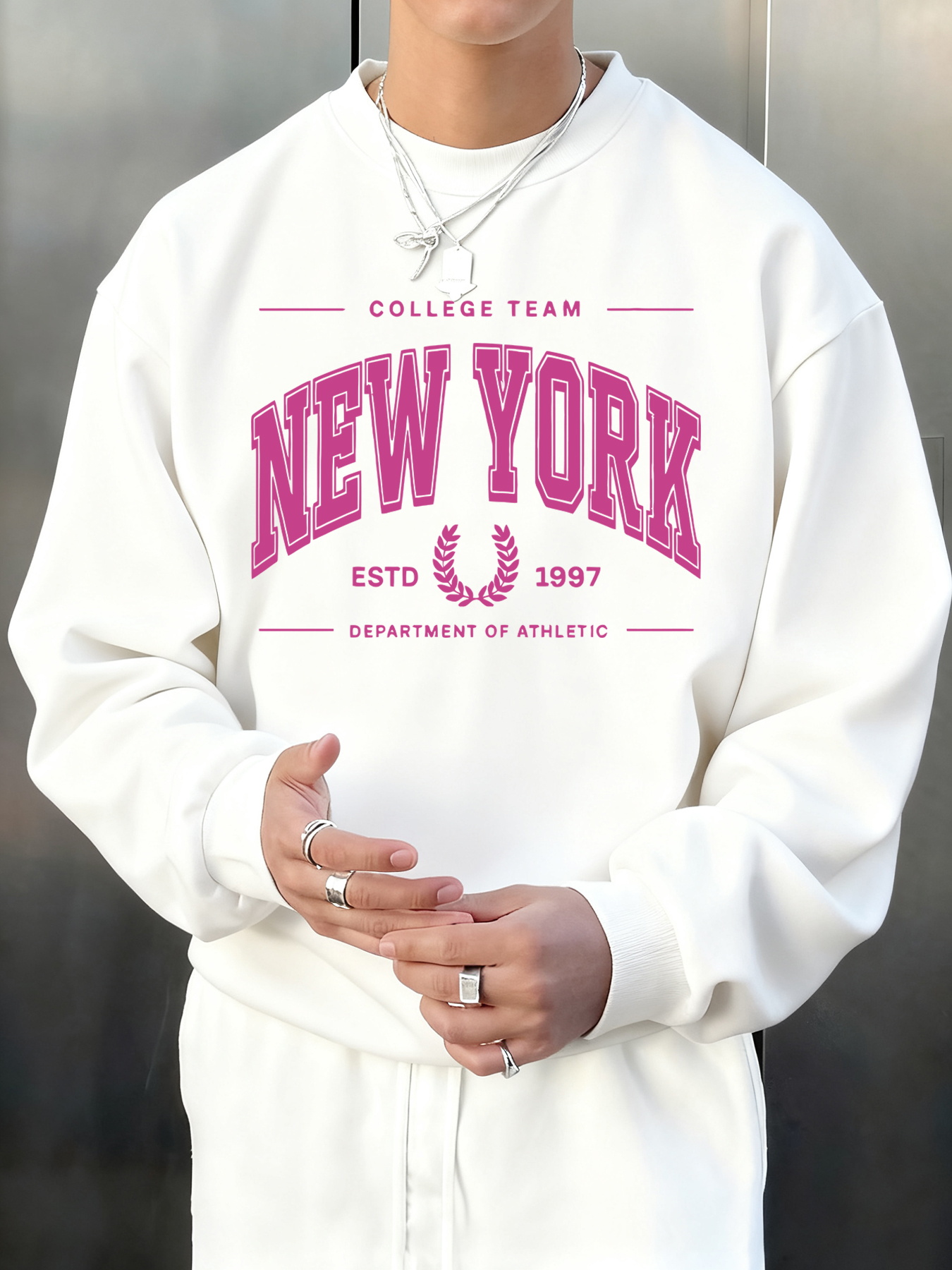 New York Estd 1997 Printed Mal - Street Fashion Elements reseña y precio