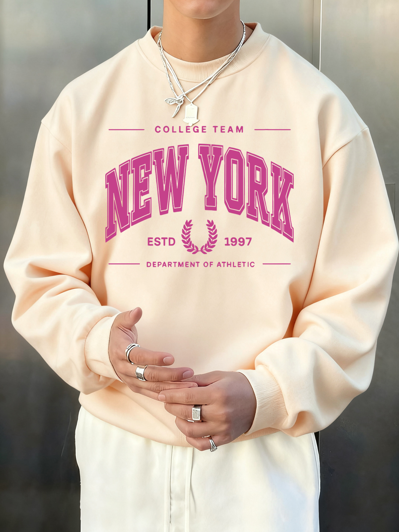 New York Estd 1997 Printed Mal - Street Fashion Elements reseña y precio