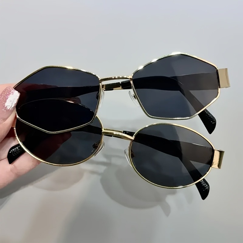 2pcs Summer Trendy Glasses Set - Street Fashion Photography reseña y precio