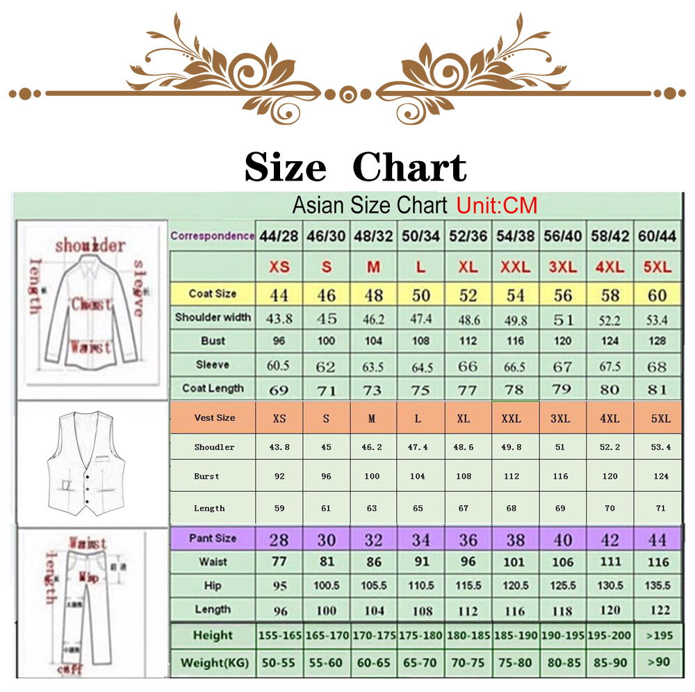 Fashion Men Suit For Wedding S - Parade Fashion Street reseña y precio