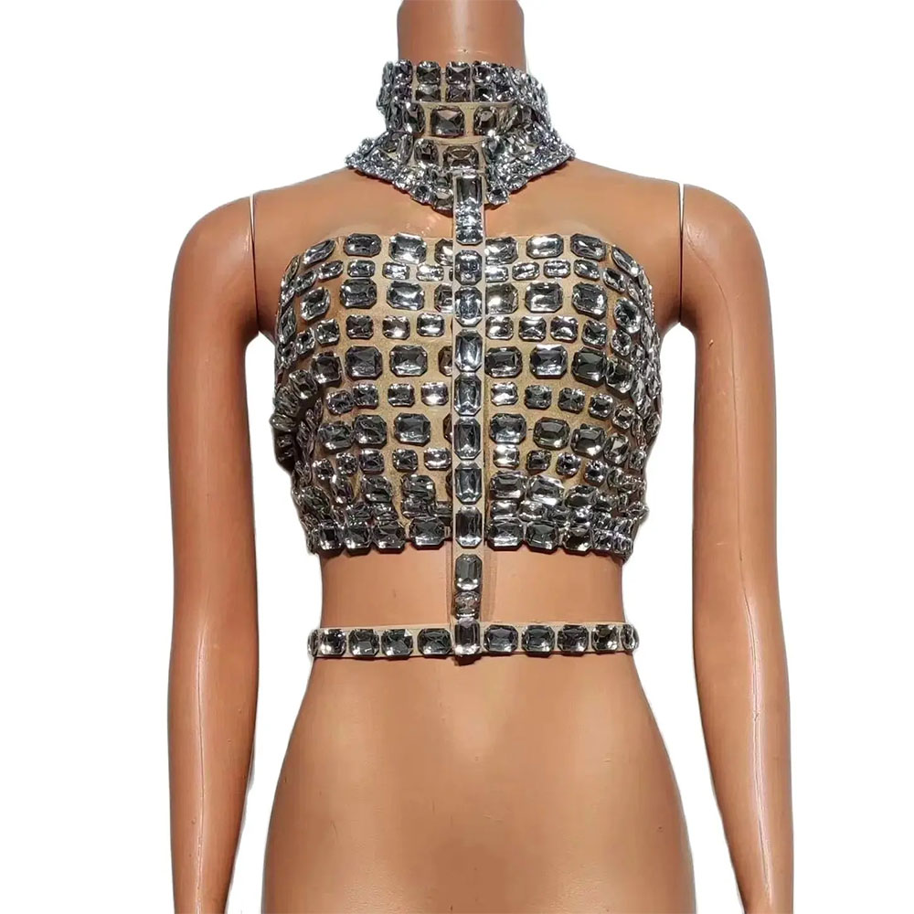 Women Summer Luxury Rhinestone - Street Fashion Photoshoot reseña y precio