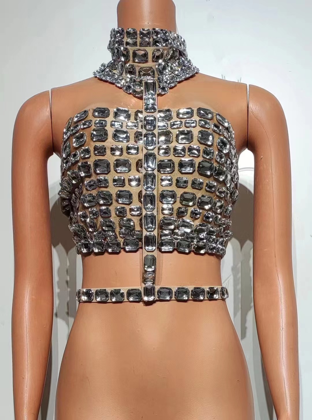 Women Summer Luxury Rhinestone - Street Fashion Photoshoot reseña y precio