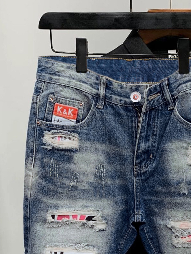 2026 Summer Ripped Straight Me - Street Fashion Luxury reseña y precio