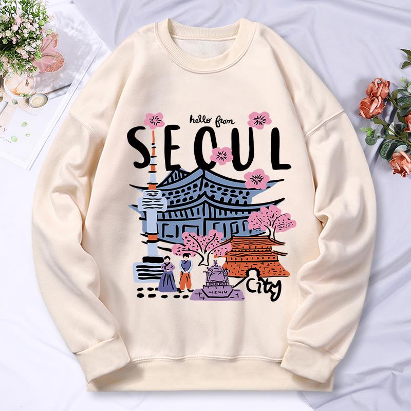 Seoul Beautiful Scenery Printi - Street Fashion Seoul reseña y precio
