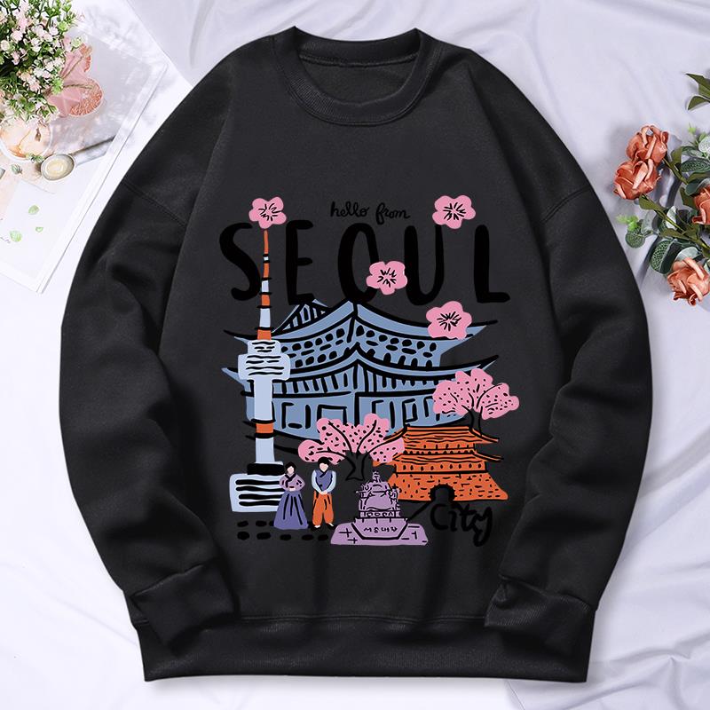Seoul Beautiful Scenery Printi - Street Fashion Seoul reseña y precio