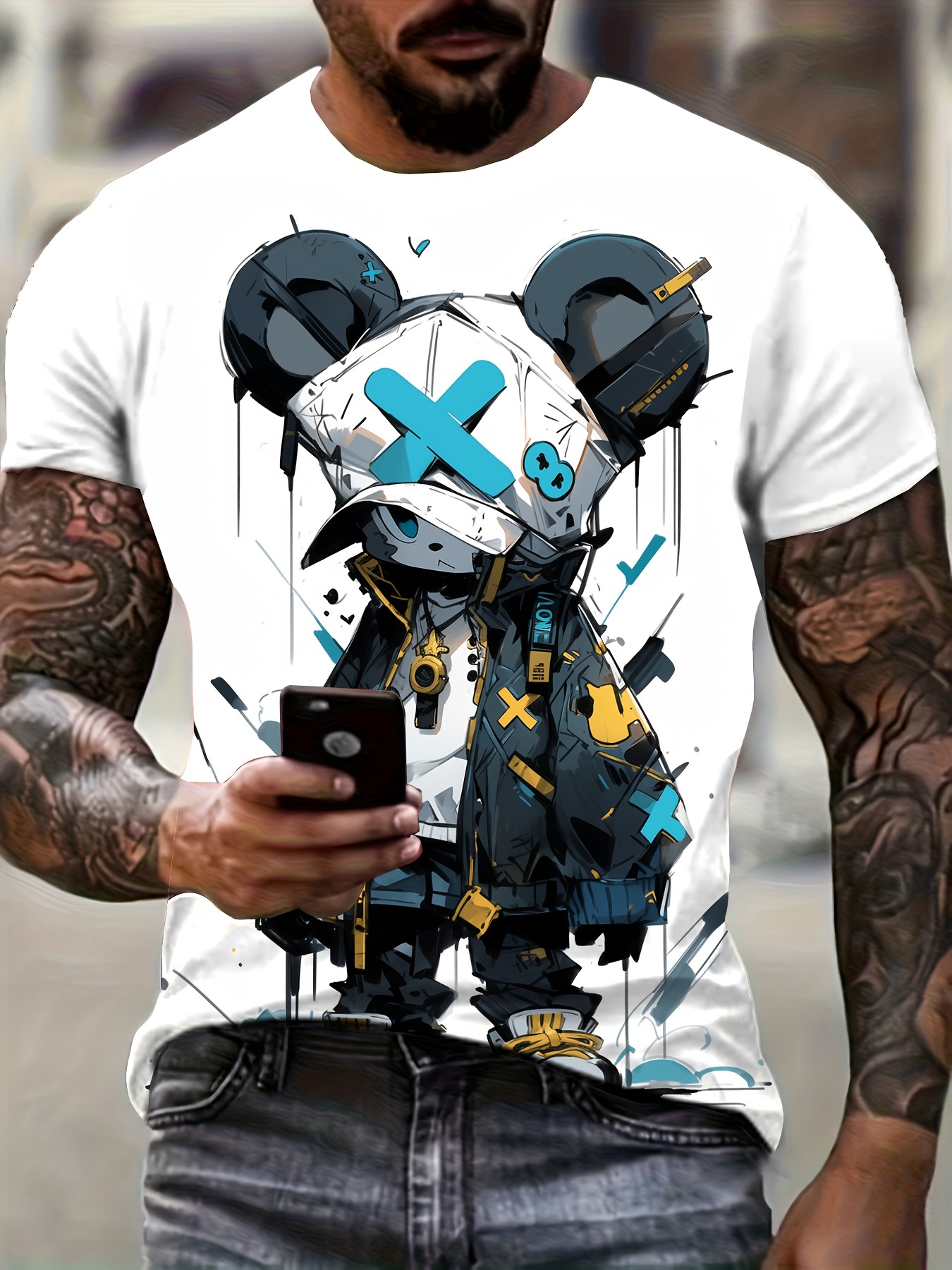 Original trendy brand cartoon  - Street Fashion Elements reseña y precio