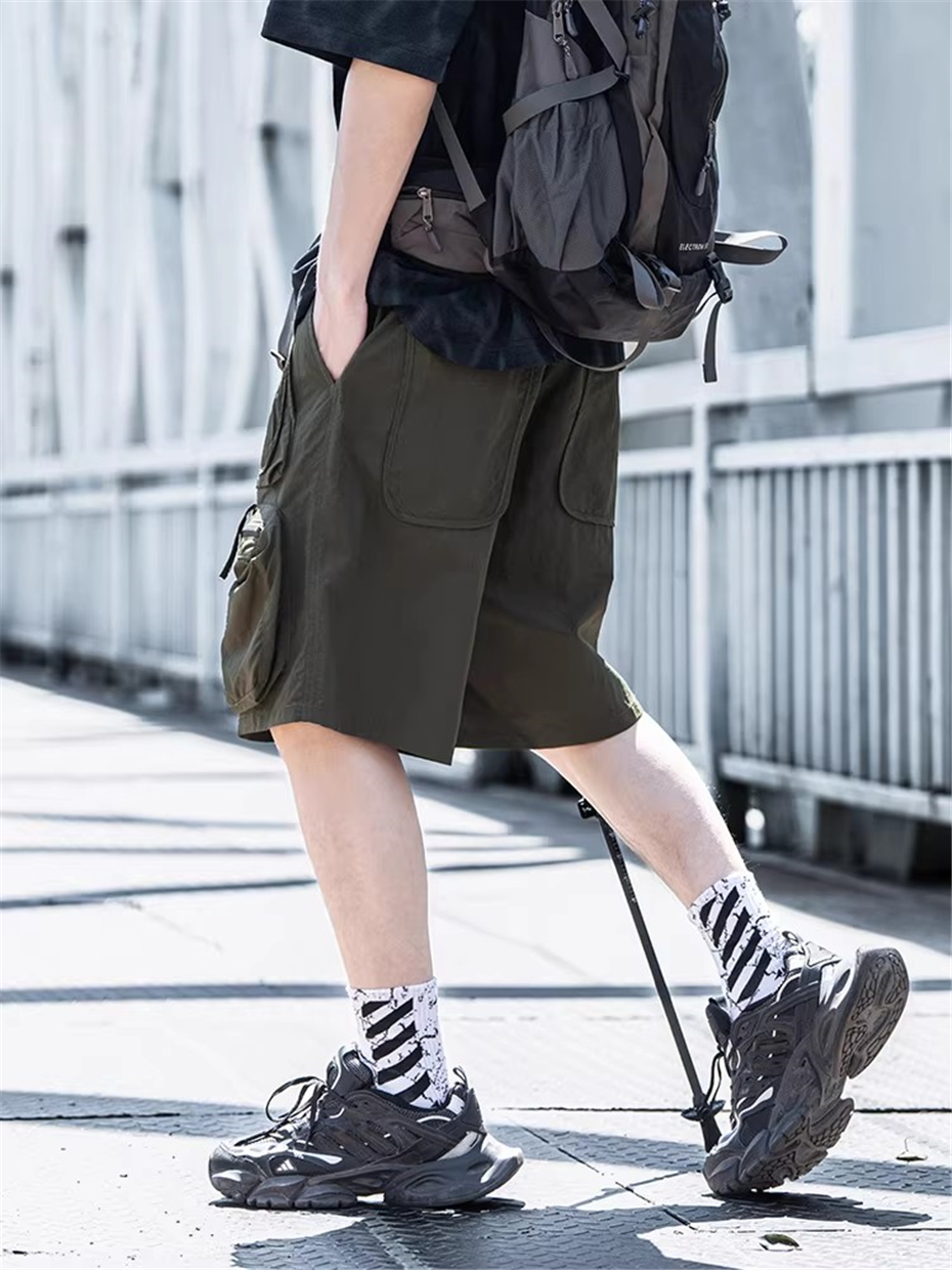 Summer Tactical Short Men Punk - Techwear Pants Tactical reseña y precio