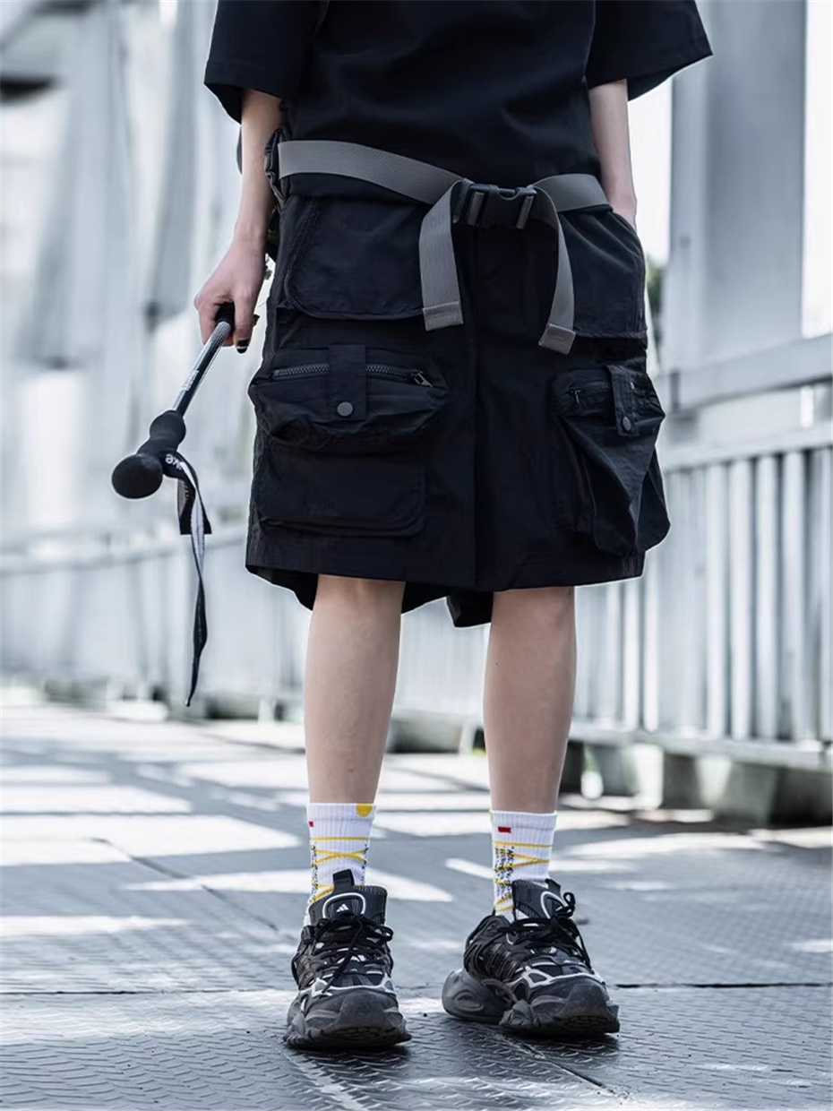 Summer Tactical Short Men Punk - Techwear Pants Tactical reseña y precio