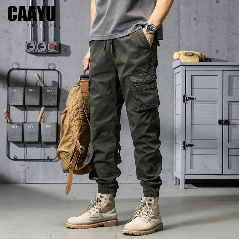 CAAYU Joggers Cargo Pants Mens - Techwear Pants Tactical reseña y precio