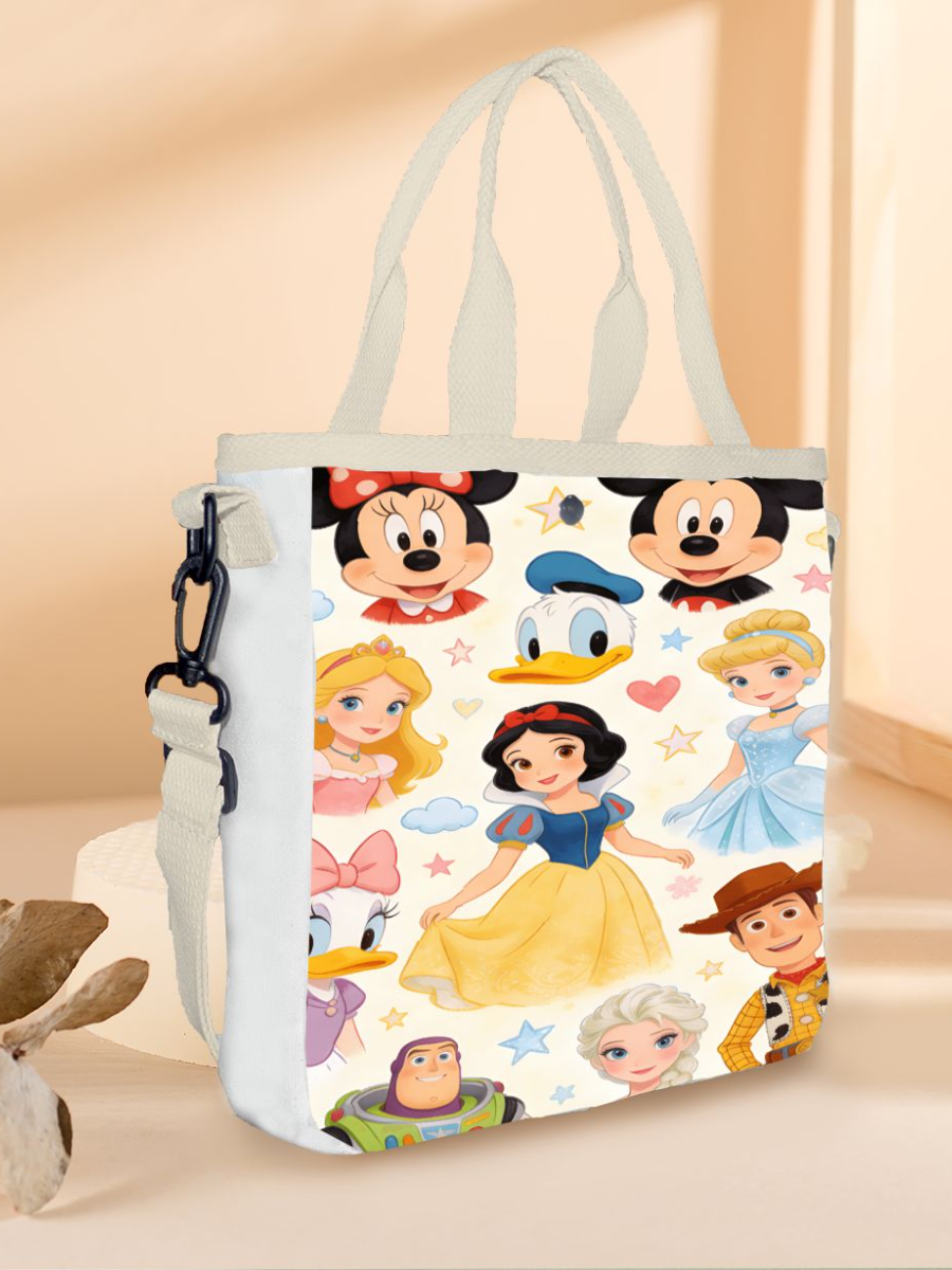 Multifunctional Princess Tote  - Tote Bag Canvas Print reseña y precio