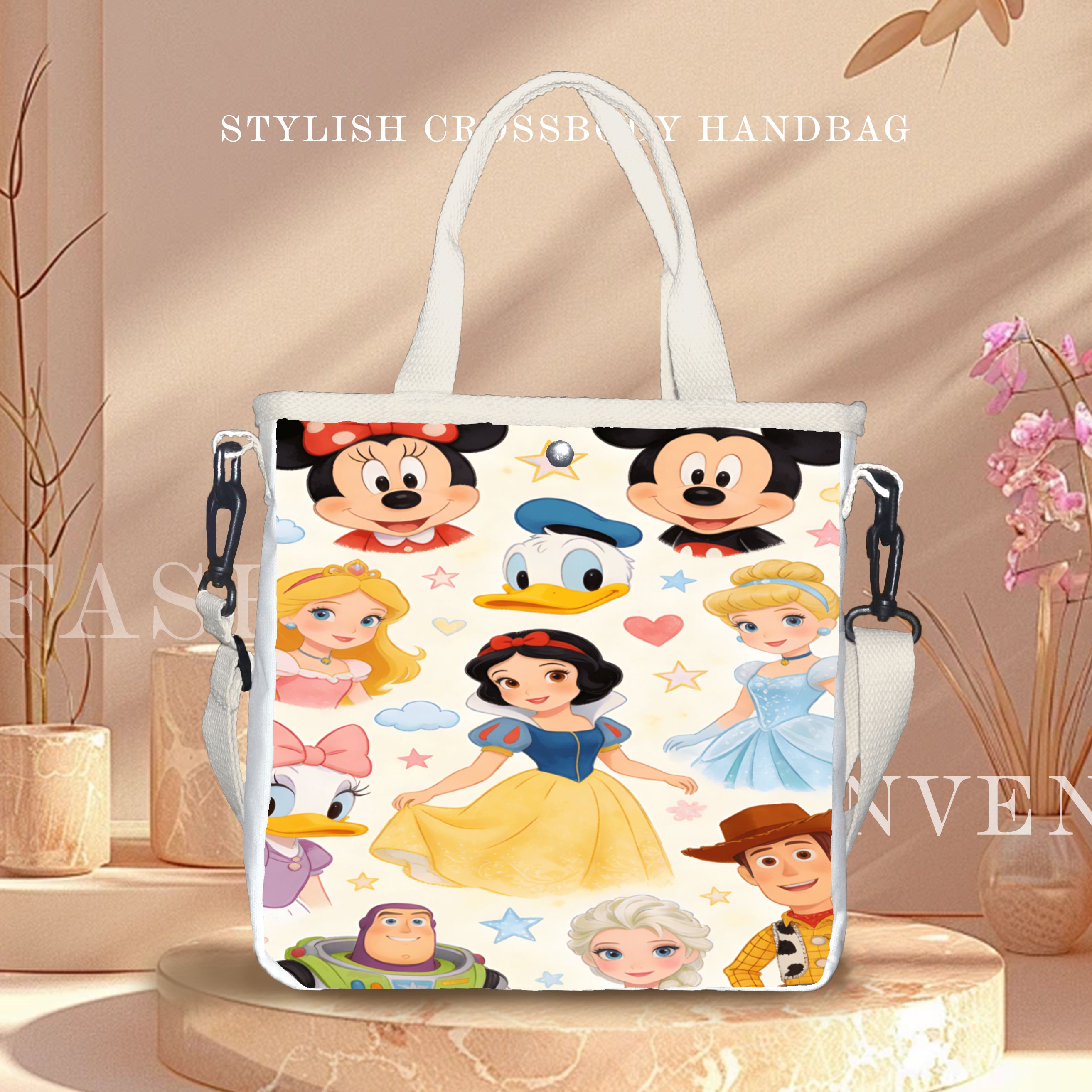 Multifunctional Princess Tote  - Tote Bag Canvas Print reseña y precio