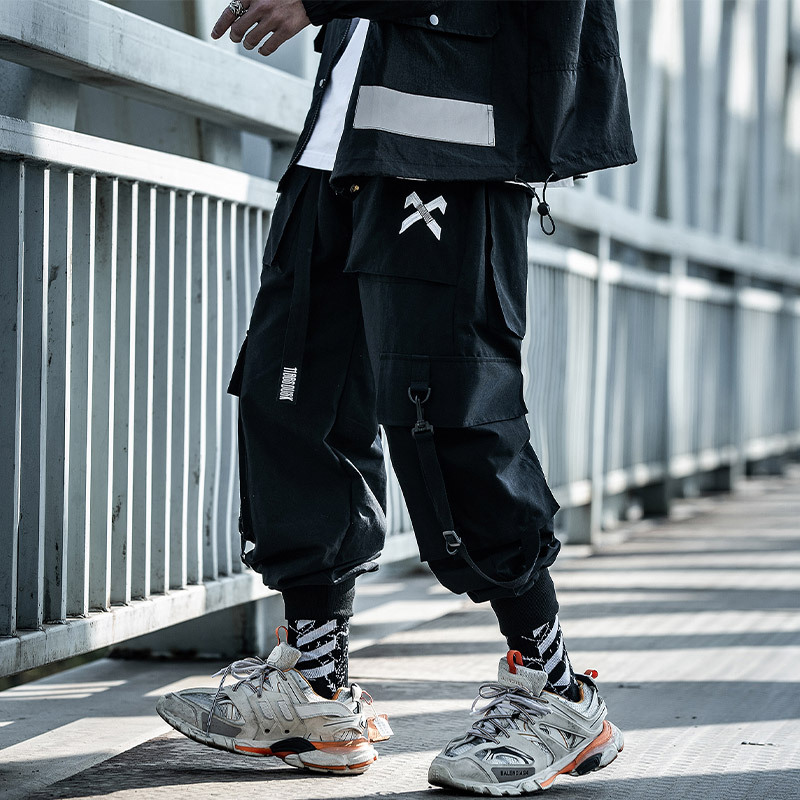 Fashion Men Jogger Pant Hip Ho - Techwear Pants Tactical reseña y precio