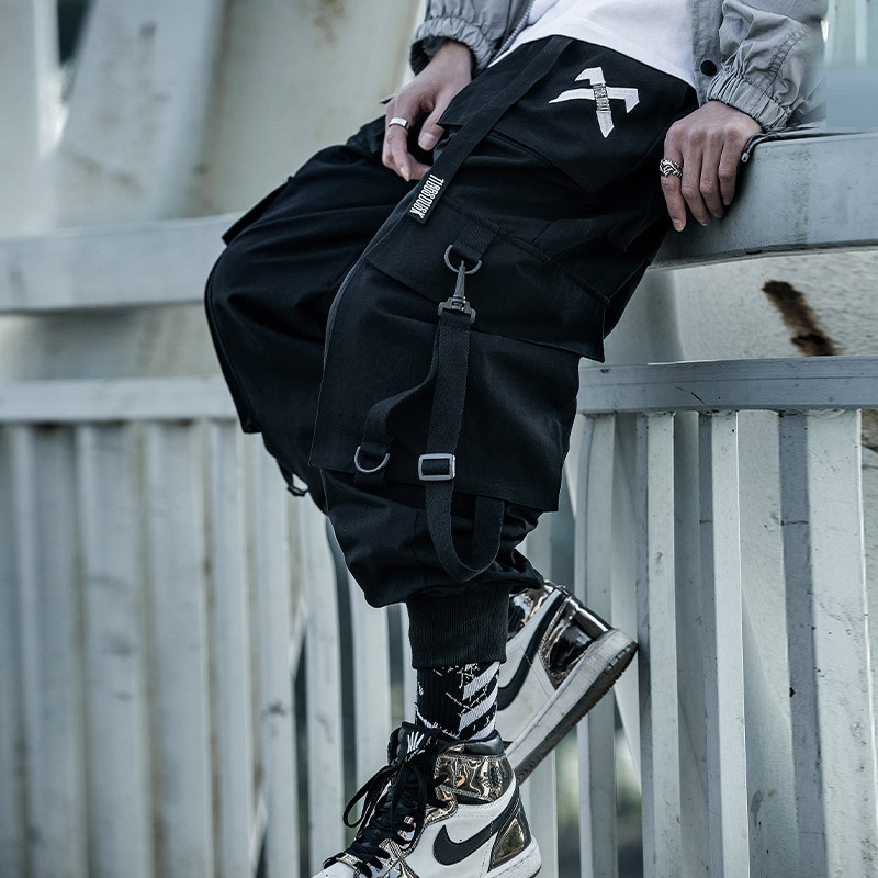 Fashion Men Jogger Pant Hip Ho - Techwear Pants Tactical reseña y precio