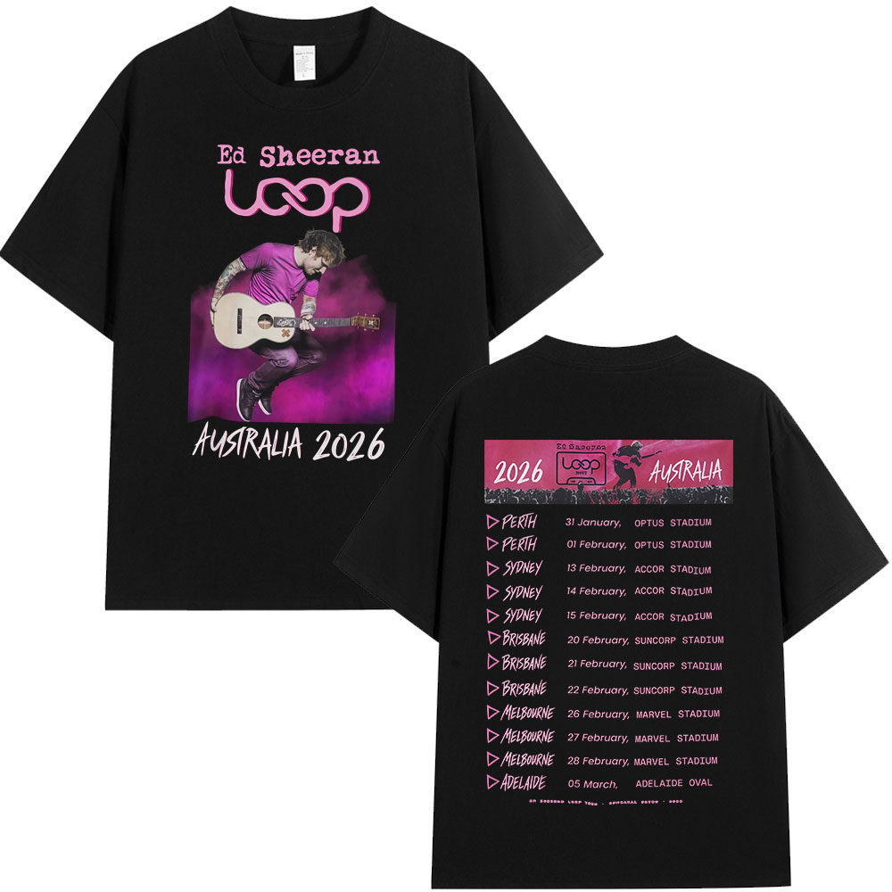 Ed Sheeran Loop Tour Australia - Street Fashion Australia reseña y precio