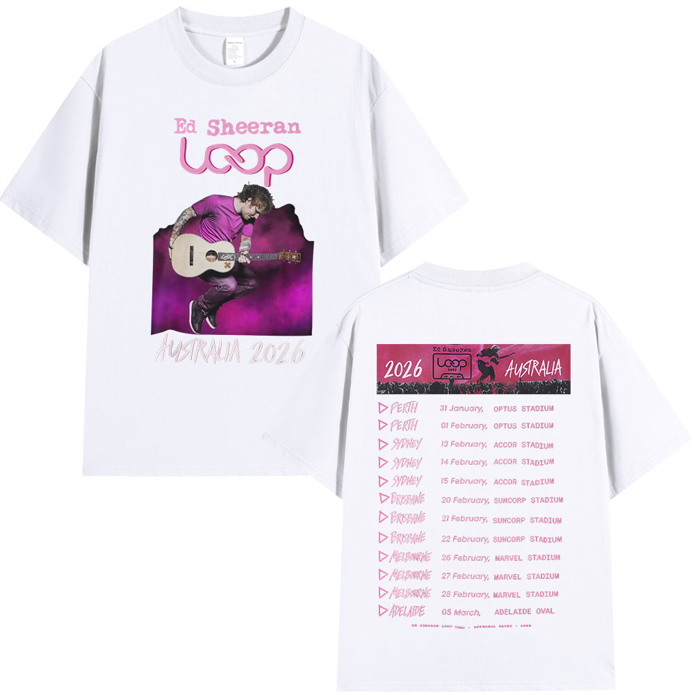 Ed Sheeran Loop Tour Australia - Street Fashion Australia reseña y precio
