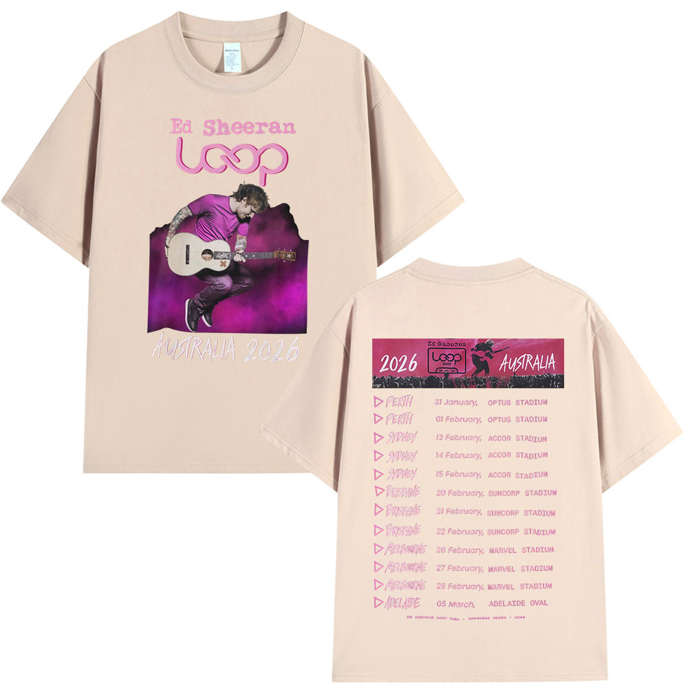 Ed Sheeran Loop Tour Australia - Street Fashion Australia reseña y precio