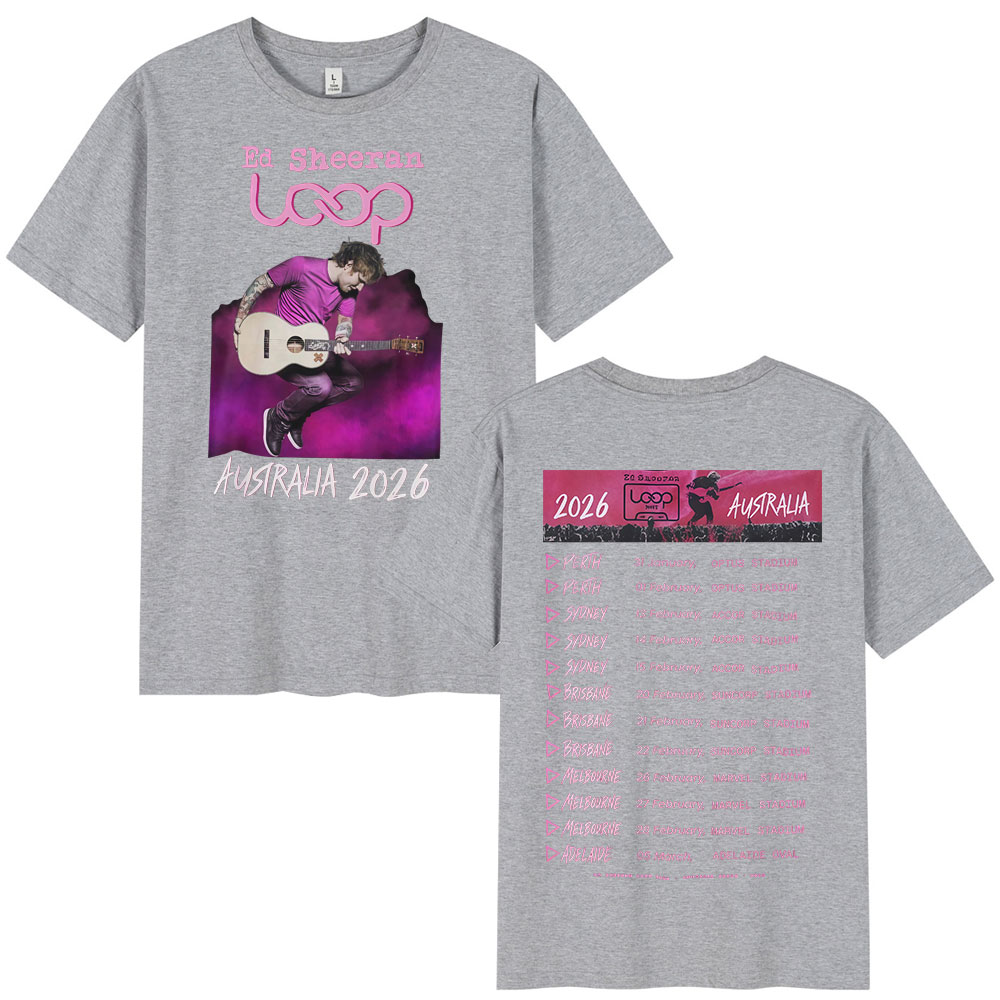 Ed Sheeran Loop Tour Australia - Street Fashion Australia reseña y precio