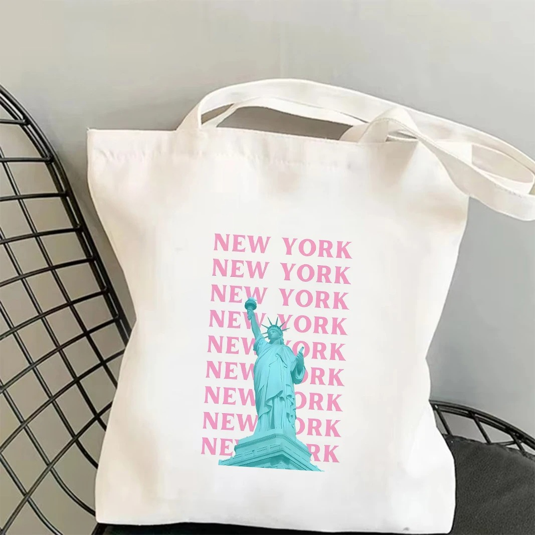 Chicago London Eiffel Tower Gr - Tote Bag Canvas Print reseña y precio