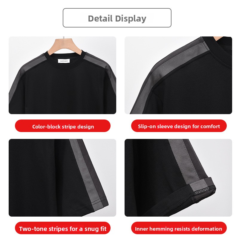 American Retro Basic Short Sle - Street Fashion Co reseña y precio