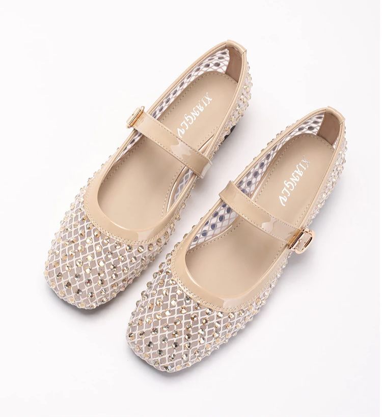 ZAROY Rhinestone Mesh Ballet F - Street Fashion Luxury reseña y precio