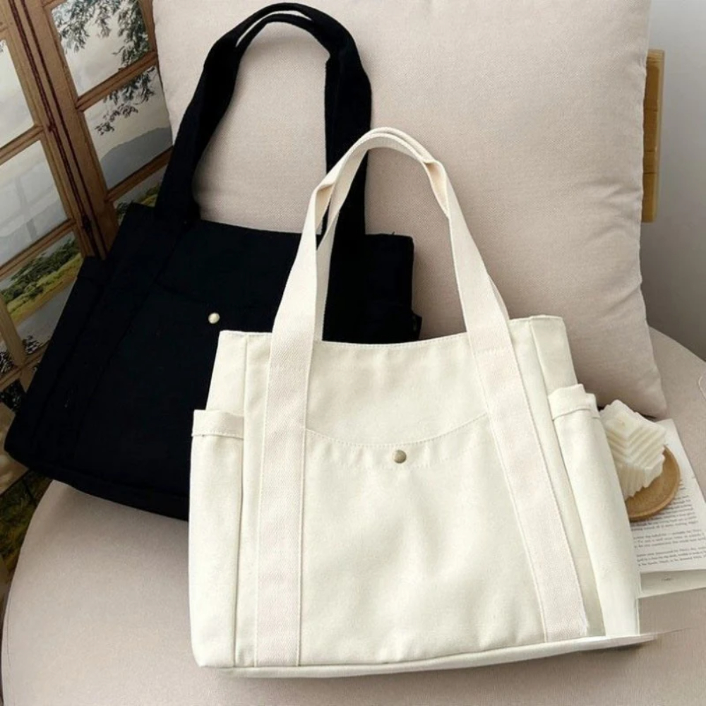 Large Capacity Canvas Tote Bag - Tote Bag Canvas Print reseña y precio