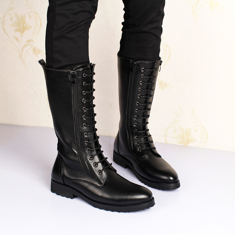 men's luxury fashion high boot - Street Fashion Luxury reseña y precio