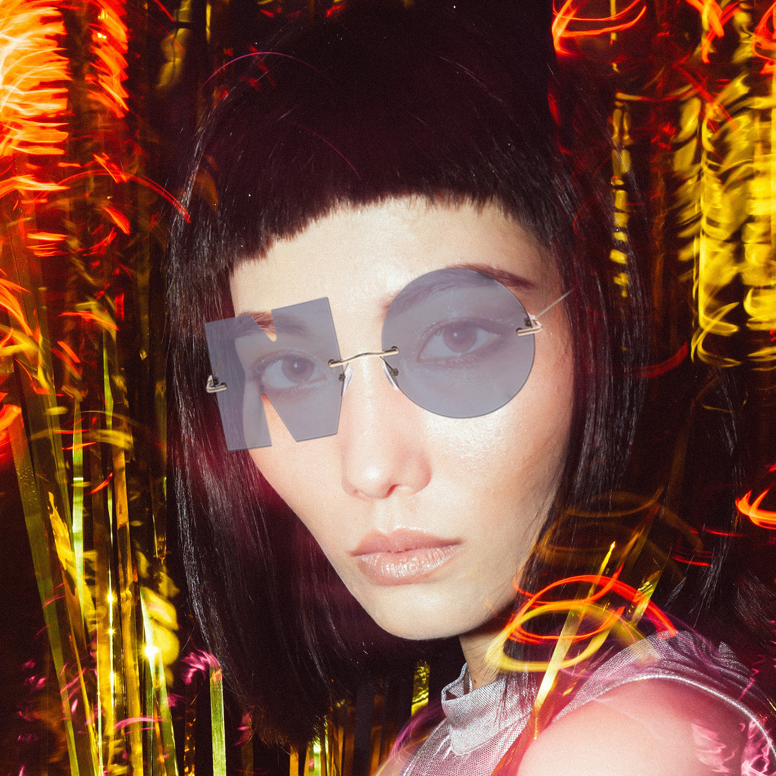 1Pair Fashion Sunglasses Creat - Street Fashion Photoshoot reseña y precio