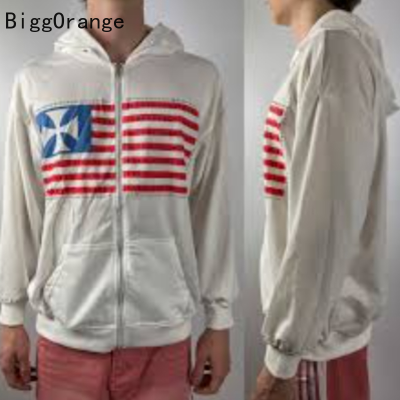 Sweatshirt coat rhinestone emb - Street Fashion Elements reseña y precio