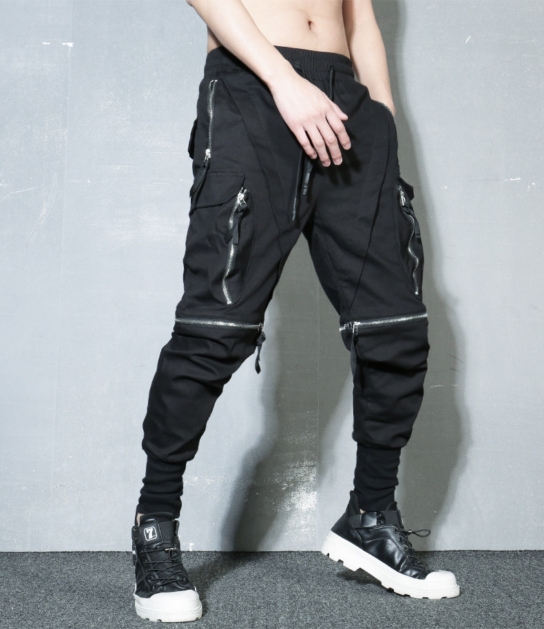 Detachable Black Cargo Pants M - Techwear Pants Tactical reseña y precio